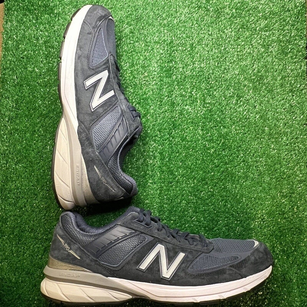 New Balance 990v5 Men’s Size 14 D medium made in USA M990NV5 Navy Running Shoes